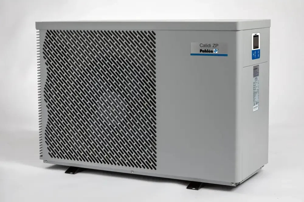 Pahlen Calidi senaste värmepumpen för pool med grå design